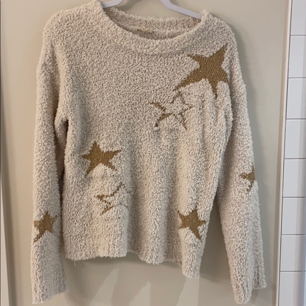 gold star sweater